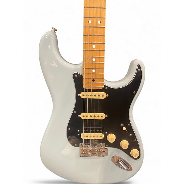 Used 2021 Fender 75th Anniversary Player Series HSS Stratocaster Sonic Blue Solid Body Electric Guitar