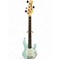Used Ernie Ball Music Man Stingray 5 H Blue Electric Bass Guitar thumbnail