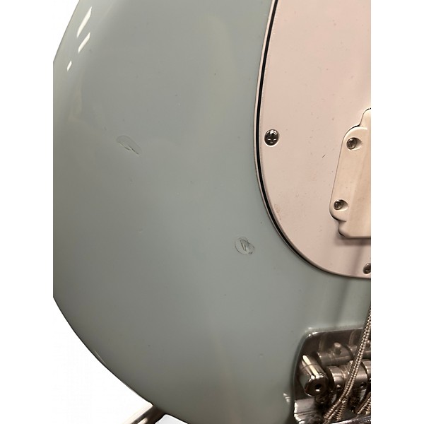 Used Ernie Ball Music Man Stingray 5 H Blue Electric Bass Guitar