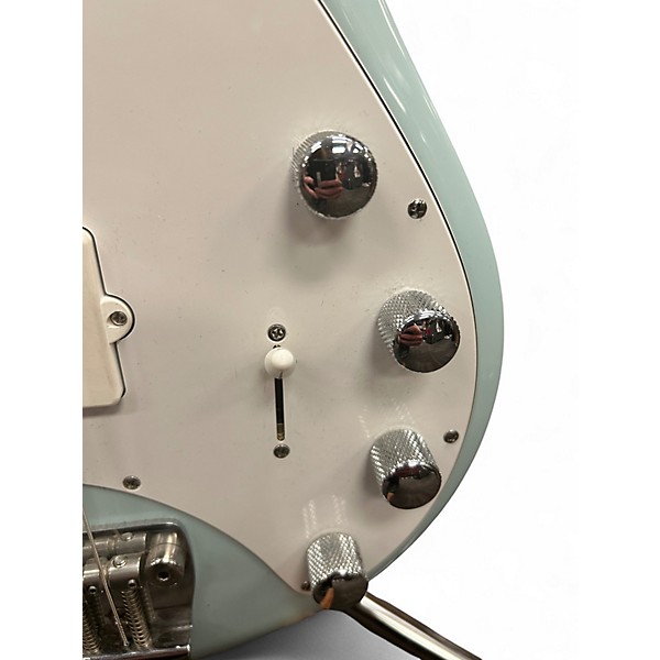 Used Ernie Ball Music Man Stingray 5 H Blue Electric Bass Guitar