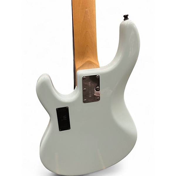 Used Ernie Ball Music Man Stingray 5 H Blue Electric Bass Guitar