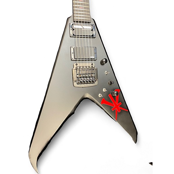 Used Dean King Kerry V Limited Edition #35/50 Black Solid Body Electric Guitar