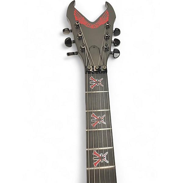 Used Dean King Kerry V Limited Edition #35/50 Black Solid Body Electric Guitar