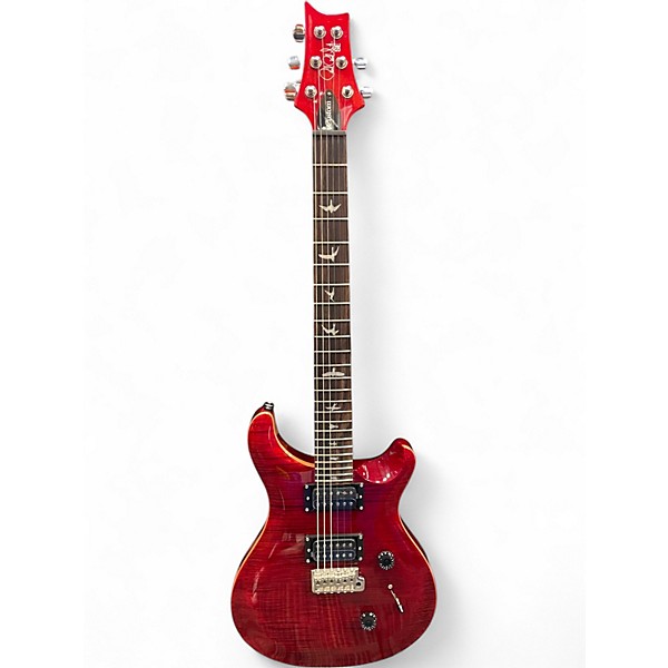Used PRS SE Custom 24 Ruby Solid Body Electric Guitar Ruby