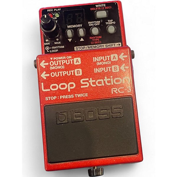 BOSS Loop Station RC-3(中古) Used BOSS RC3 Loop Station Pedal | Guitar Center