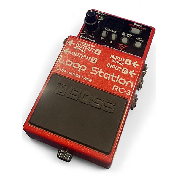 ベース BOSS RC-3 Loop Station Amazon.com: BOSS RC-3 Loop Station Pedal, red : Musical