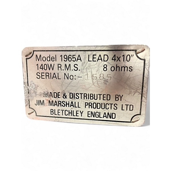 Used Marshall LEAD 100 MOSFET Guitar Stack