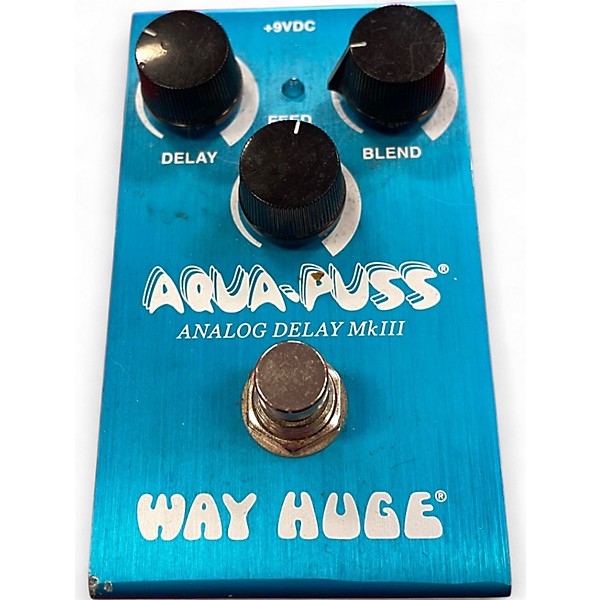 ギター WAY HUGE AQUA-PUSS Analog Delay MkIII WAY HUGE® SMALLS™ AQUA-PUSS™ ANALOG DELAY - Dunlop