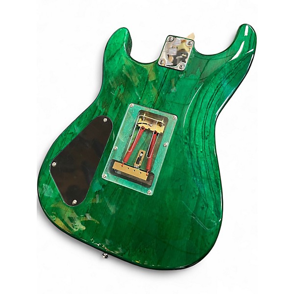 Used Fu Tone FU Pro Trans Green Solid Body Electric Guitar