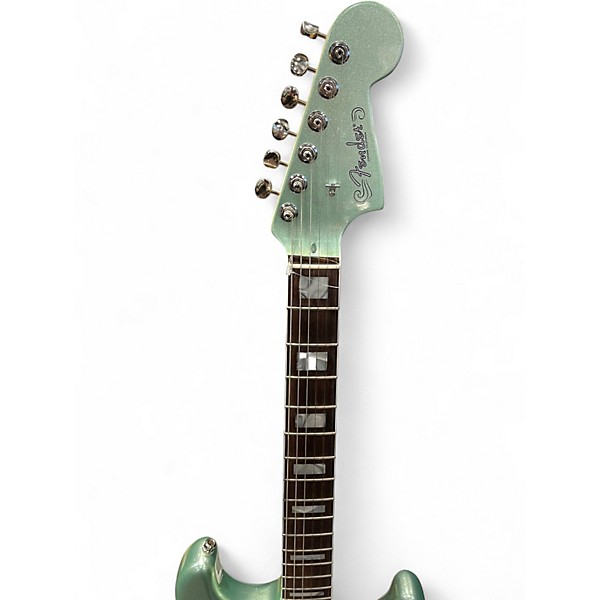 Used 2020 Fender Parallel Universe Vol II Jazz Stratocaster Mystic Surf Green Solid Body Electric Guitar