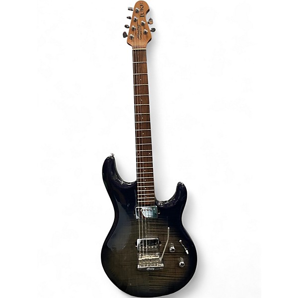 Used Sterling by Music Man LUKE BLUEBERRY BURST Solid Body Electric Guitar