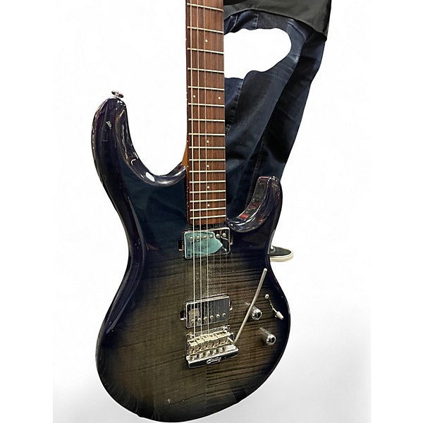 Used Sterling by Music Man LUKE BLUEBERRY BURST Solid Body Electric Guitar