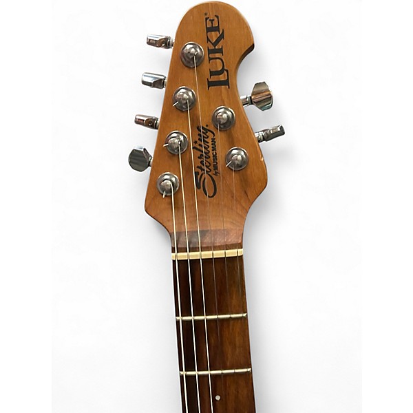 Used Sterling by Music Man LUKE BLUEBERRY BURST Solid Body Electric Guitar