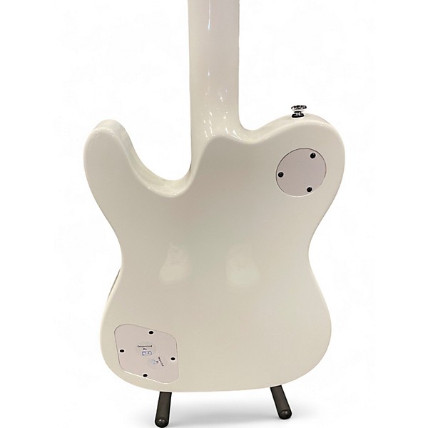 Used Fender JA90 Jim Adkins Thinline Telecaster Alpine White Hollow Body Electric Guitar