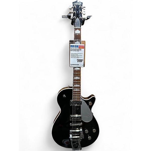Used 2020 Gretsch Guitars G6128T Duo Jet Black Solid Body Electric Guitar