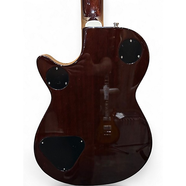 Used 2020 Gretsch Guitars G6128T Duo Jet Black Solid Body Electric Guitar