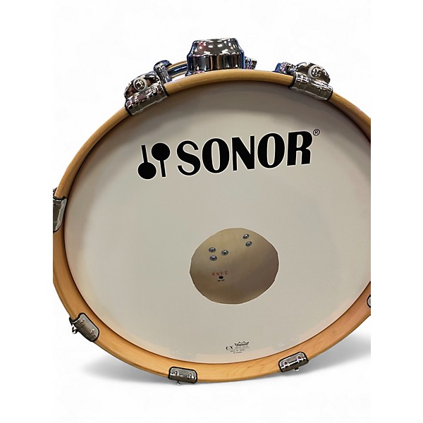 Used SONOR 5 Piece AQX OCEAN BLUE SPARKLE Drum Kit