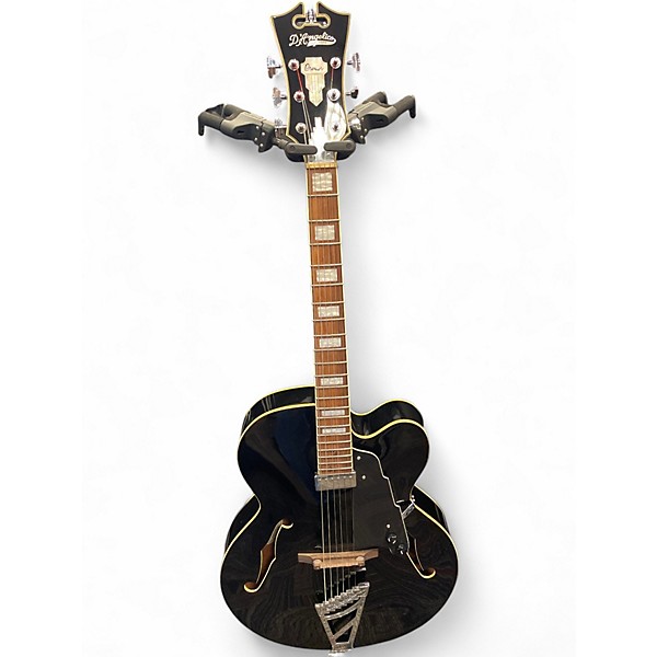 Used D'Angelico Premier Series EXL1 Black Hollow Body