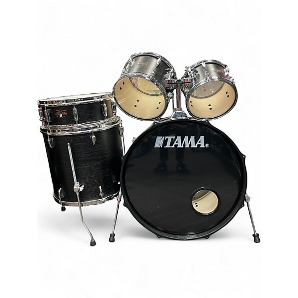 Used TAMA 5 Piece Imperialstar Black Drum Kit