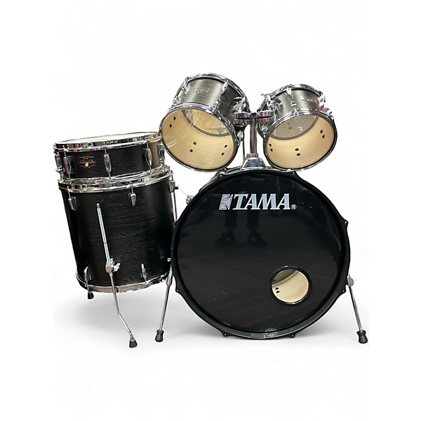 Used TAMA 5 Piece Imperialstar Black Drum Kit