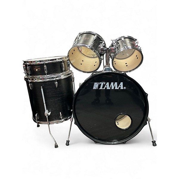 Used TAMA 5 Piece Imperialstar Black Drum Kit