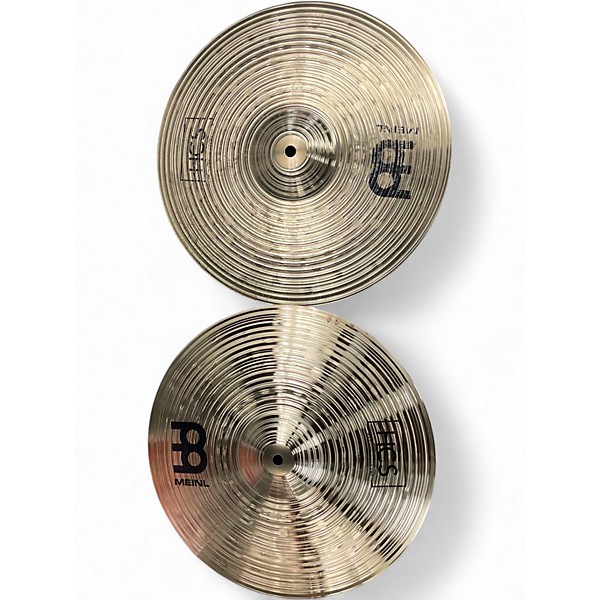 Used MEINL 14in HCS Hi Hat Pair Cymbal