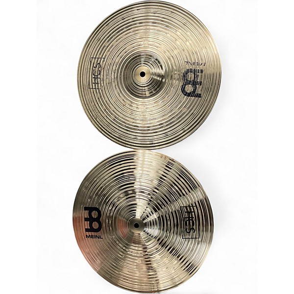 Used MEINL 14in HCS Hi Hat Pair Cymbal