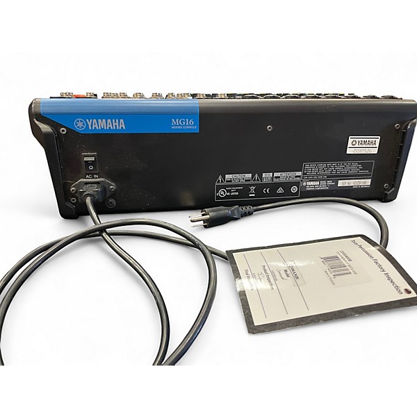 Used Yamaha mg16 Powered Mixer