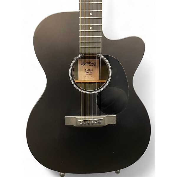 Used Martin GPC-X1E Satin Black Acoustic Electric Guitar