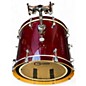 Used Mapex 4 Piece Meridian Crimson Red Burst Drum Kit