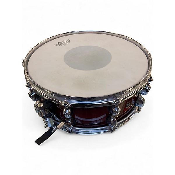 Used Mapex 4 Piece Meridian Crimson Red Burst Drum Kit