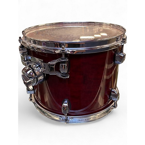 Used Mapex 4 Piece Meridian Crimson Red Burst Drum Kit