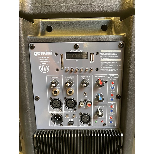 Used Gemini GSP2200 Powered Speaker