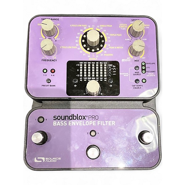 Used Source Audio SA143 Soundblox Pro Bass Envelope Filter Bass Effect Pedal