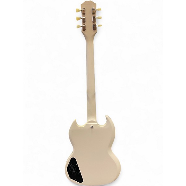 Used Epiphone 1961 Les Paul SG Standard Aged Classic White Solid Body Electric Guitar