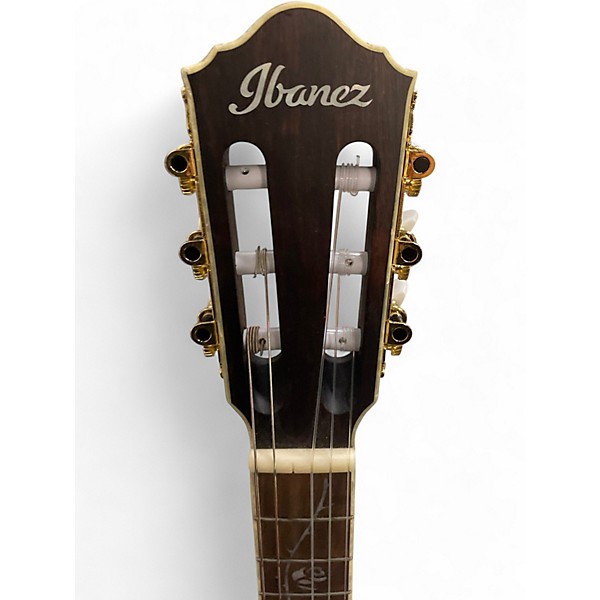 Used Ibanez TOD10N Black Classical Acoustic Electric Guitar