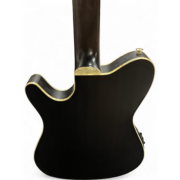 Used Ibanez TOD10N Black Classical Acoustic Electric Guitar