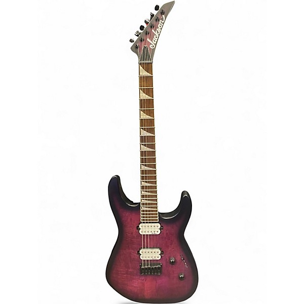 Used Jackson SLXHT Soloist Purple Solid Body Electric Guitar