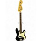 Used Squier Precision Bass Black and White Electric Bass Guitar thumbnail