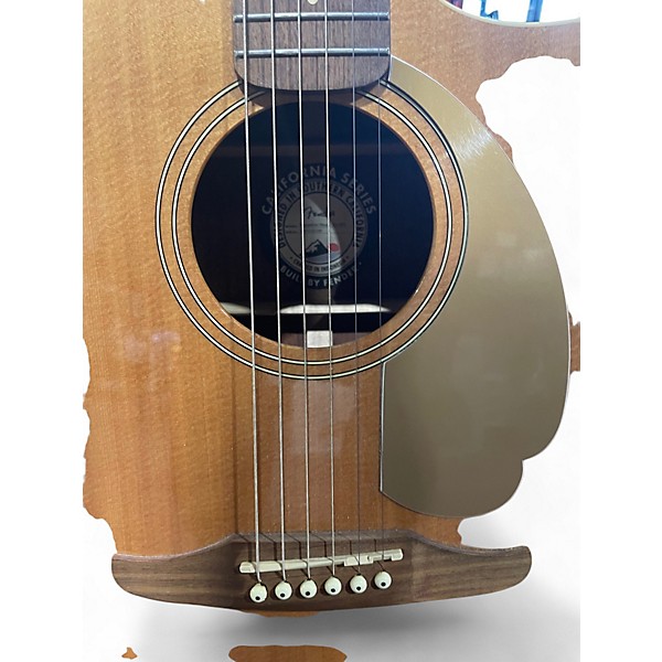 Used Fender Newporter Player 2 Color Sunburst Acoustic Electric Guitar