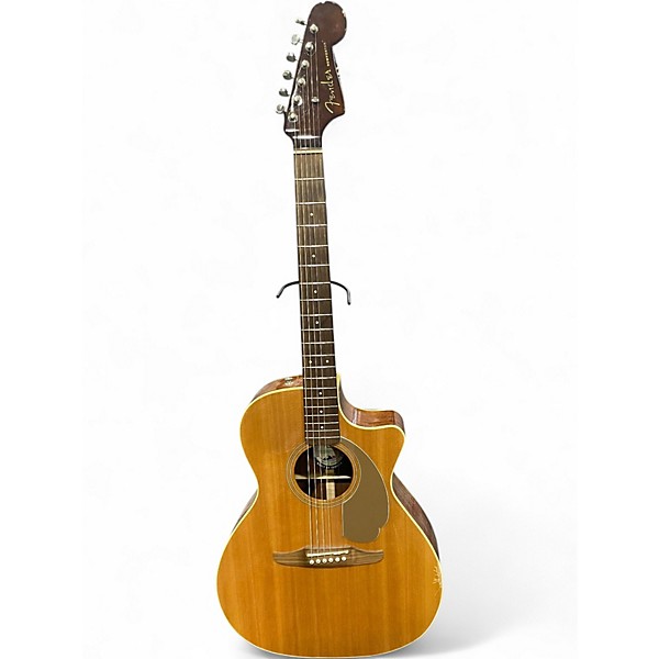 Used Fender Newporter Player 2 Color Sunburst Acoustic Electric Guitar