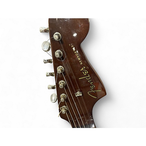 Used Fender Newporter Player 2 Color Sunburst Acoustic Electric Guitar
