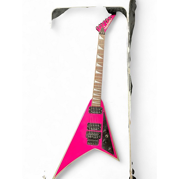 Used Jackson RR5 Randy Rhoads Pink Solid Body Electric Guitar