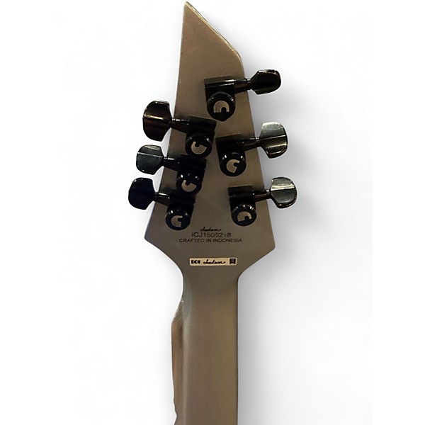 Used Jackson X SERIES MONARCH SCX SILVER Solid Body Electric Guitar