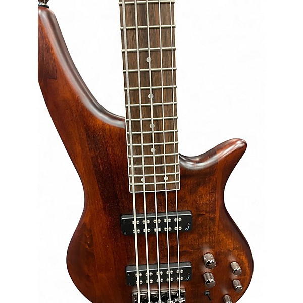 Used Jackson spectra 5 string Natural Electric Bass Guitar