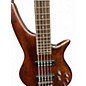 Used Jackson spectra 5 string Natural Electric Bass Guitar