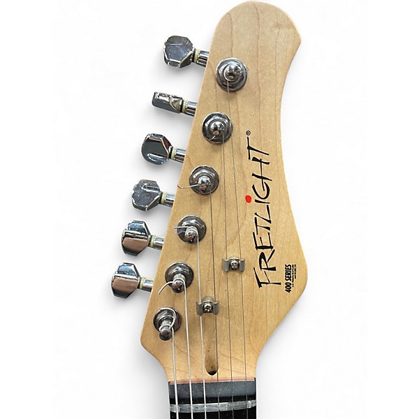 Used Fretlight 400 Series Black Solid Body Electric Guitar