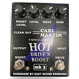 Used Carl Martin Hot Drive 'N Boost MKIII Effect Pedal