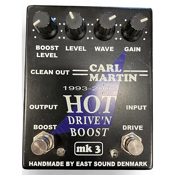 Used Carl Martin Hot Drive 'N Boost MKIII Effect Pedal