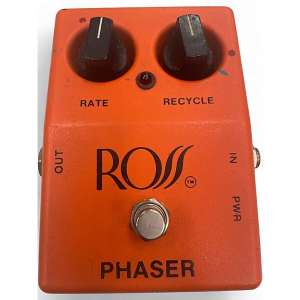 Used Ross PHASER Effect Pedal